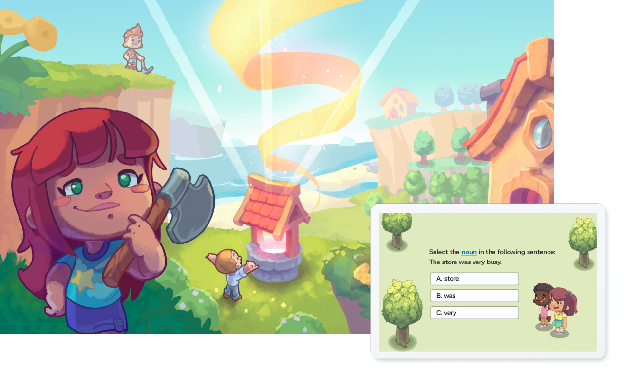 Prodigy English and tablet