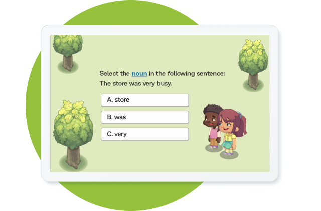 Prodigy English on tablet