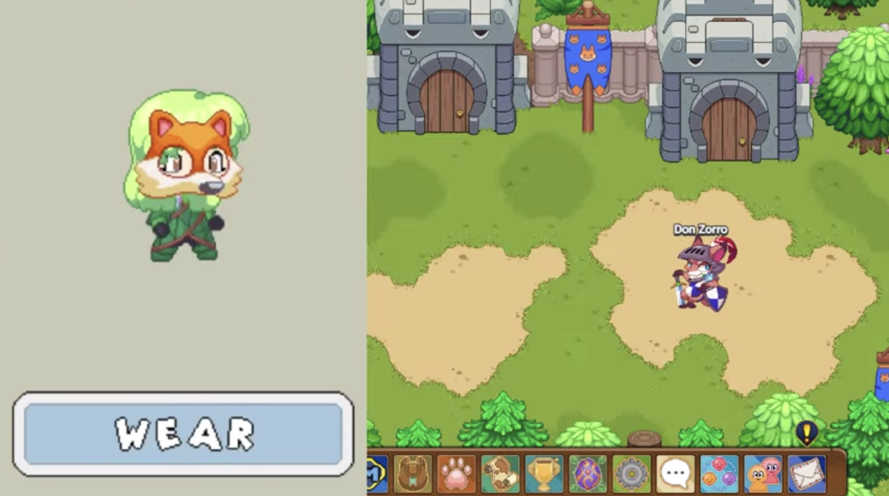 Prodigy math screenshot springfest showing the Fox faction