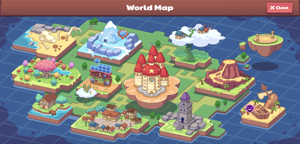 The Prodigy world map