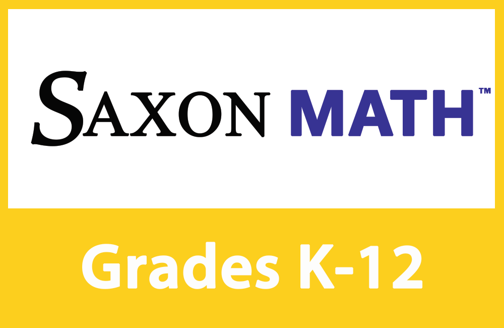 The Saxon Math homeschool math curriculum.