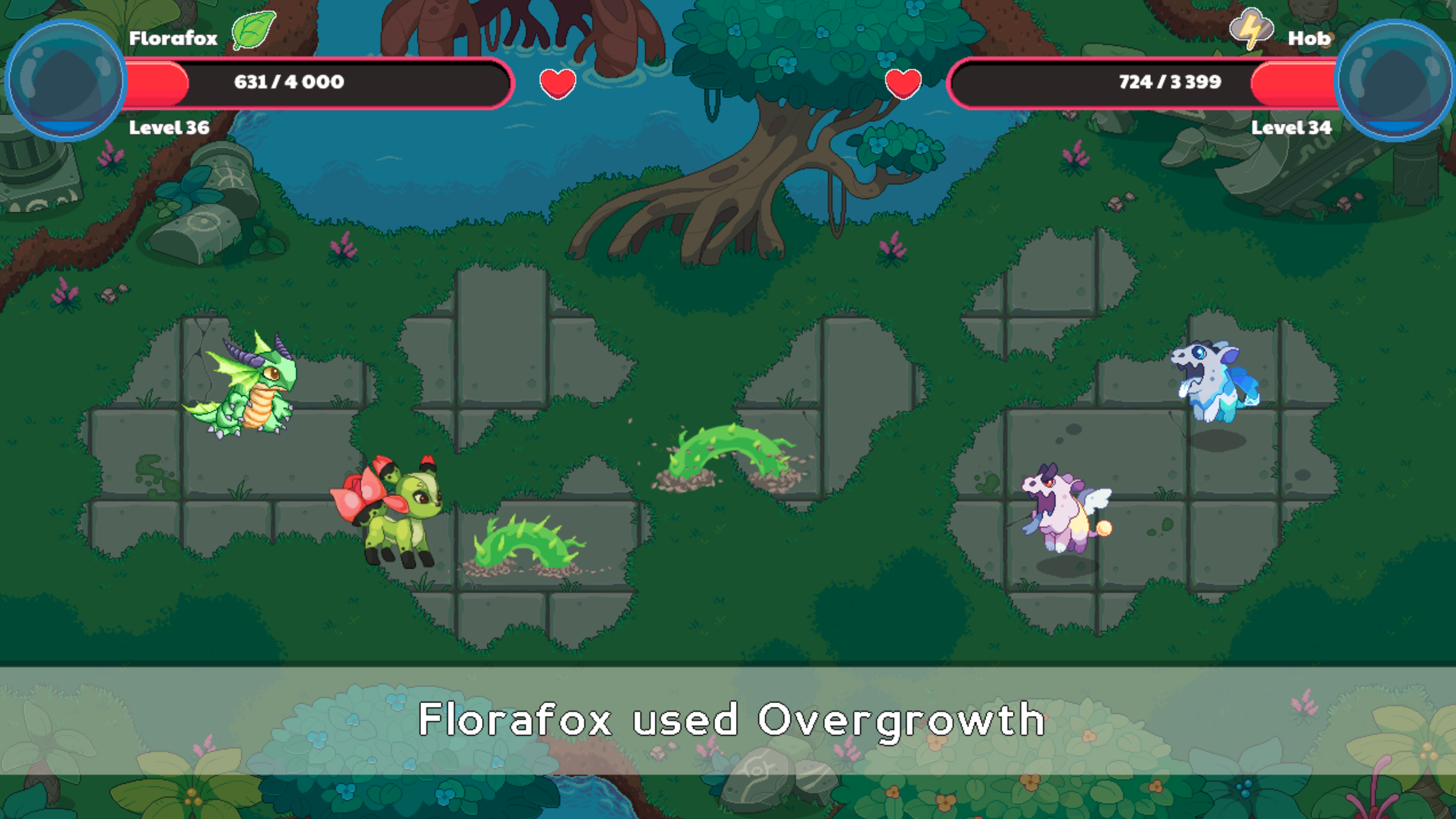 Screenshot of Prodigy Math Game battle