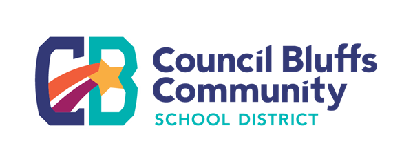 Council Bluffs Community School District logo.