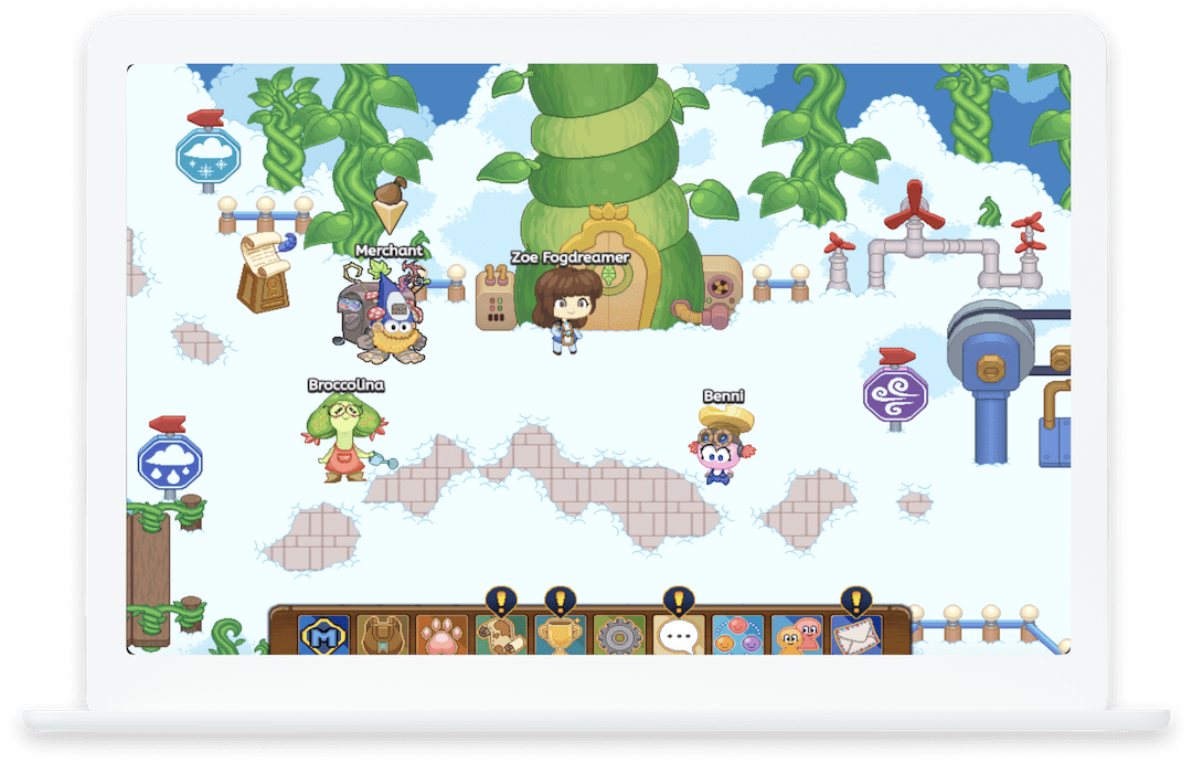 Example of Prodigy Math Game