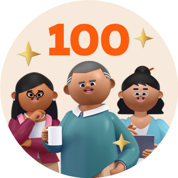100 teachers